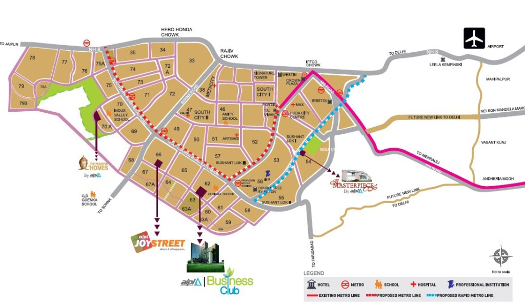 AIPL Joy Street Location 