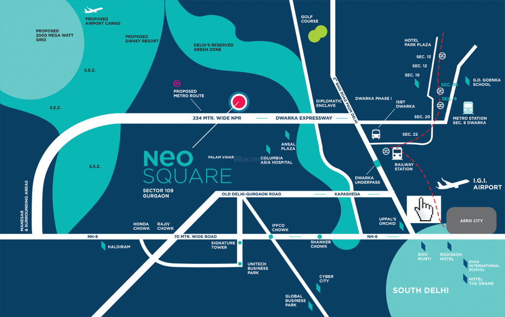 Neo Square location