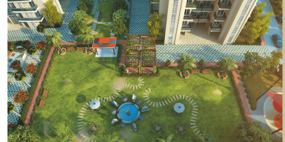 DLF The Primus Garden Area