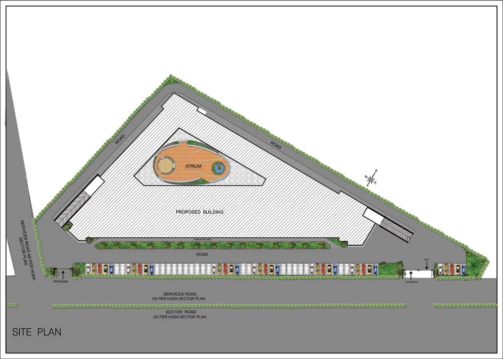 Raheja Trinity Site Plan 